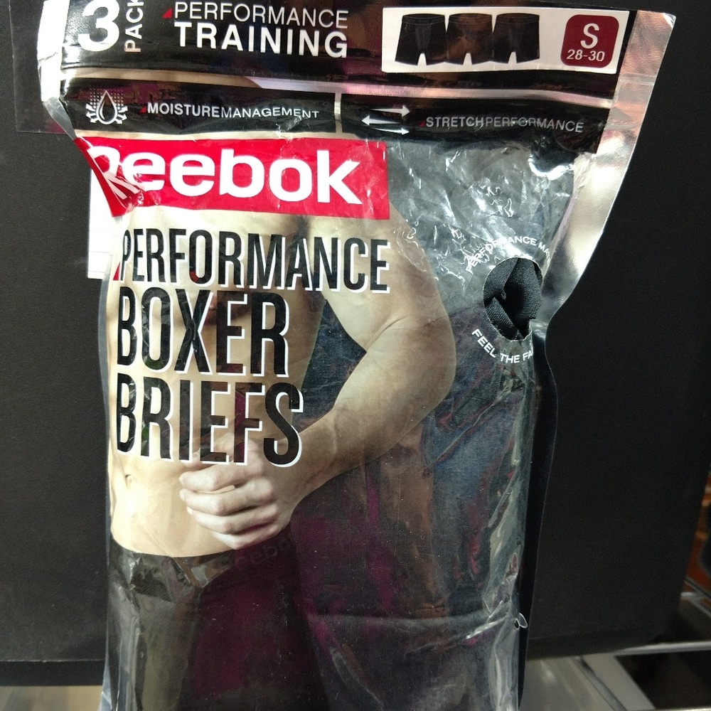 🆕️NIB Reebok Performance Boxer Briefs 3 pk - Picture 4 of 6